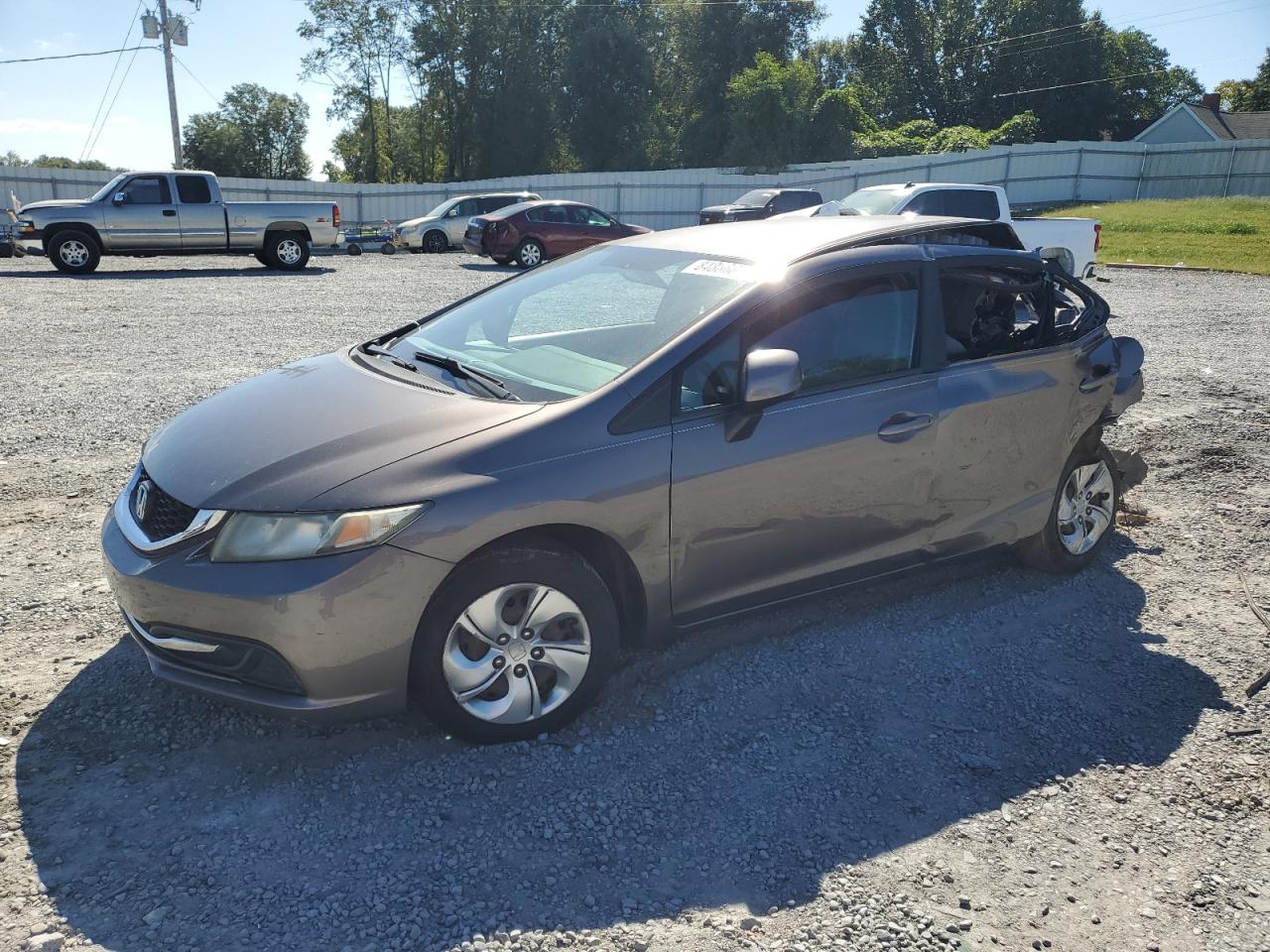 2013 Honda Civic Lx VIN: 19XFB2F57DE292214 Lot: 84886615