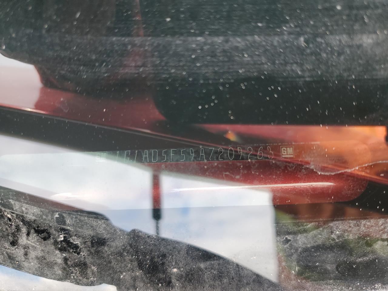 2010 Chevrolet Cobalt 1Lt VIN: 1G1AD5F59A7209263 Lot: 87461245