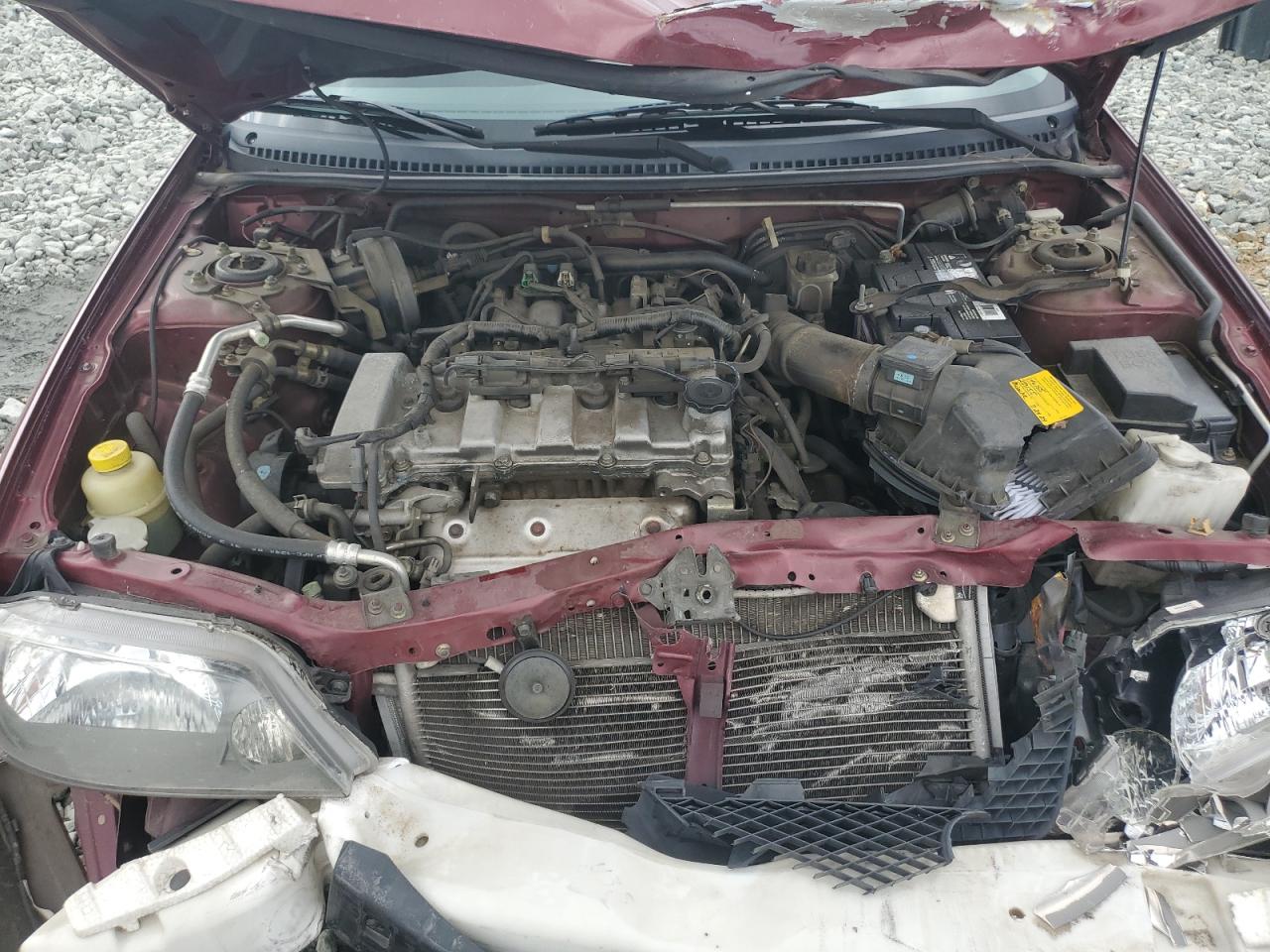 2002 Mazda Protege Dx VIN: JM1BJ225020636110 Lot: 81786975