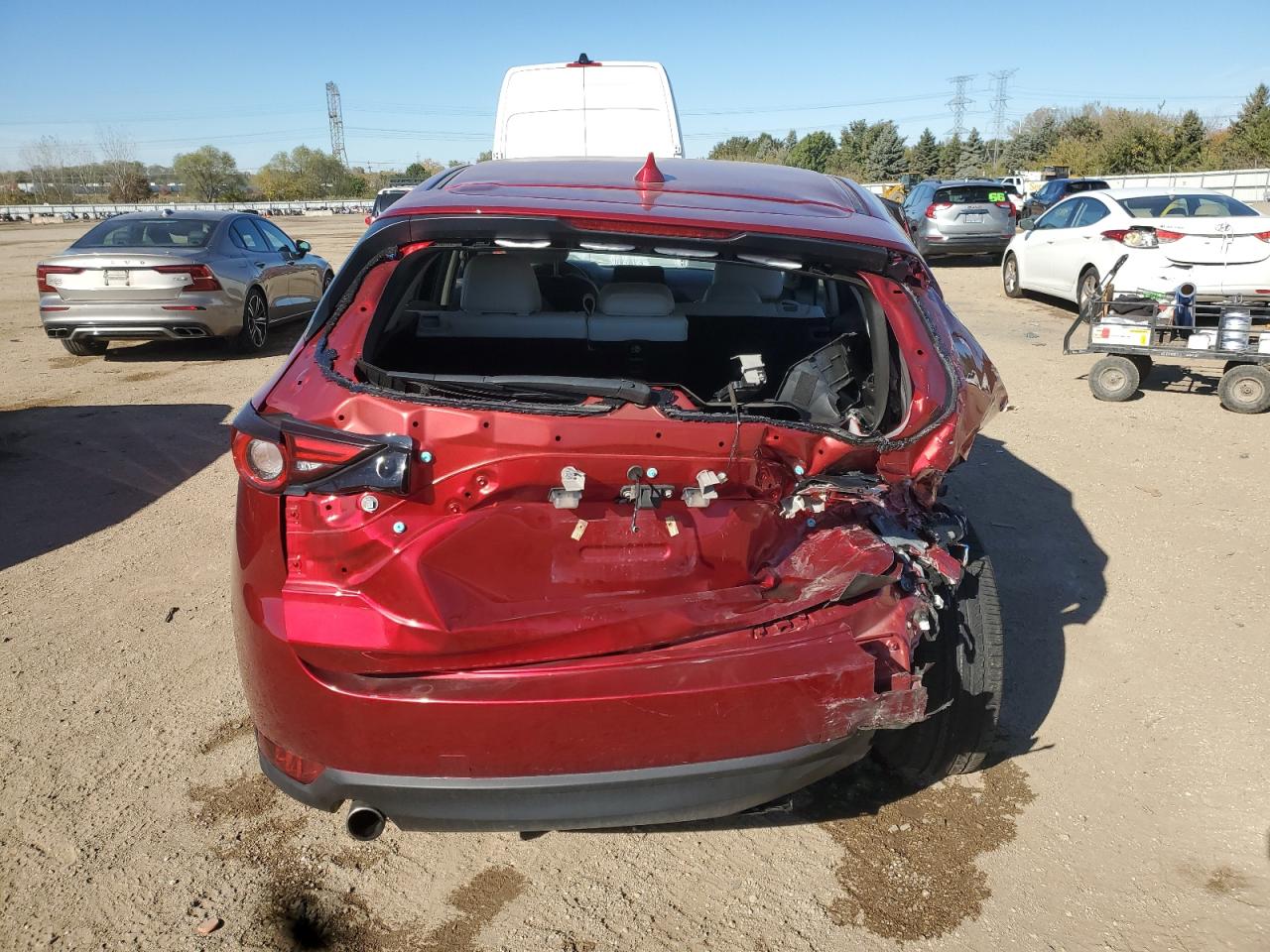 2019 Mazda Cx-5 Grand Touring Reserve VIN: JM3KFBDY9K0649423 Lot: 89924845