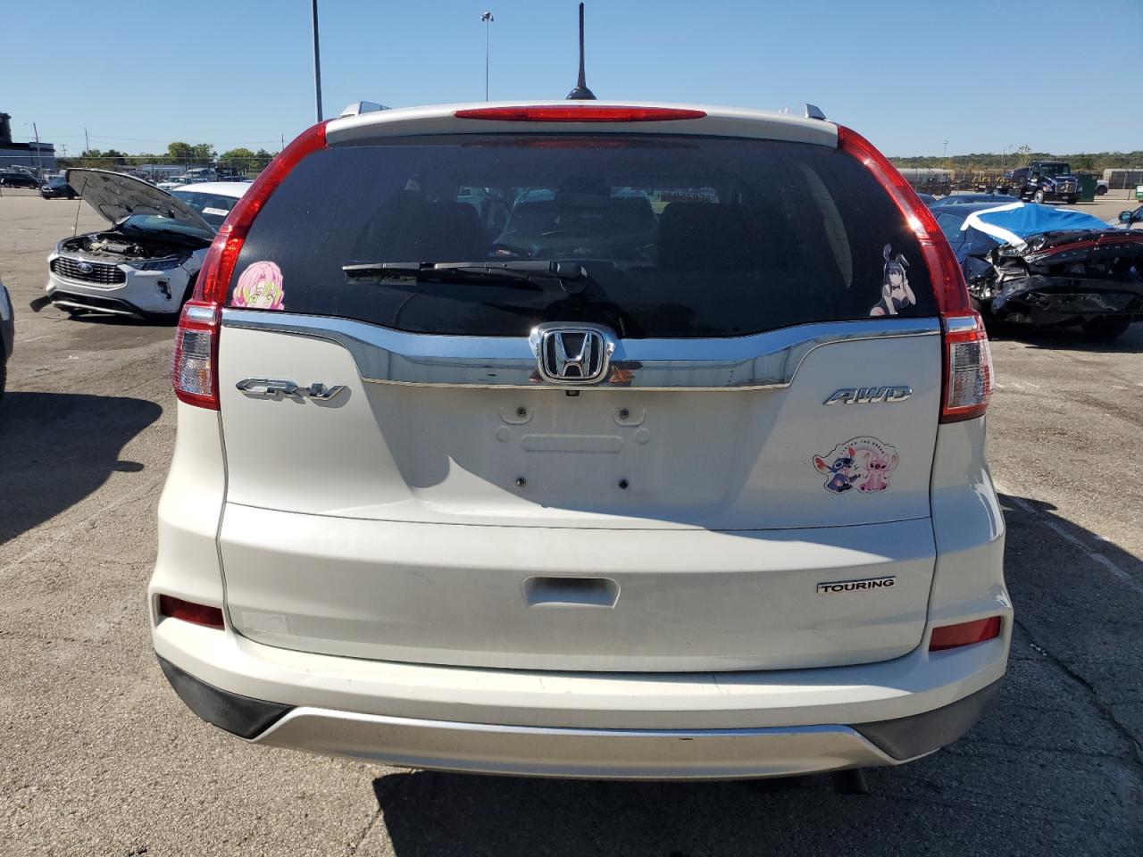 2016 Honda Cr-V Touring VIN: 5J6RM4H96GL101780 Lot: 85875945