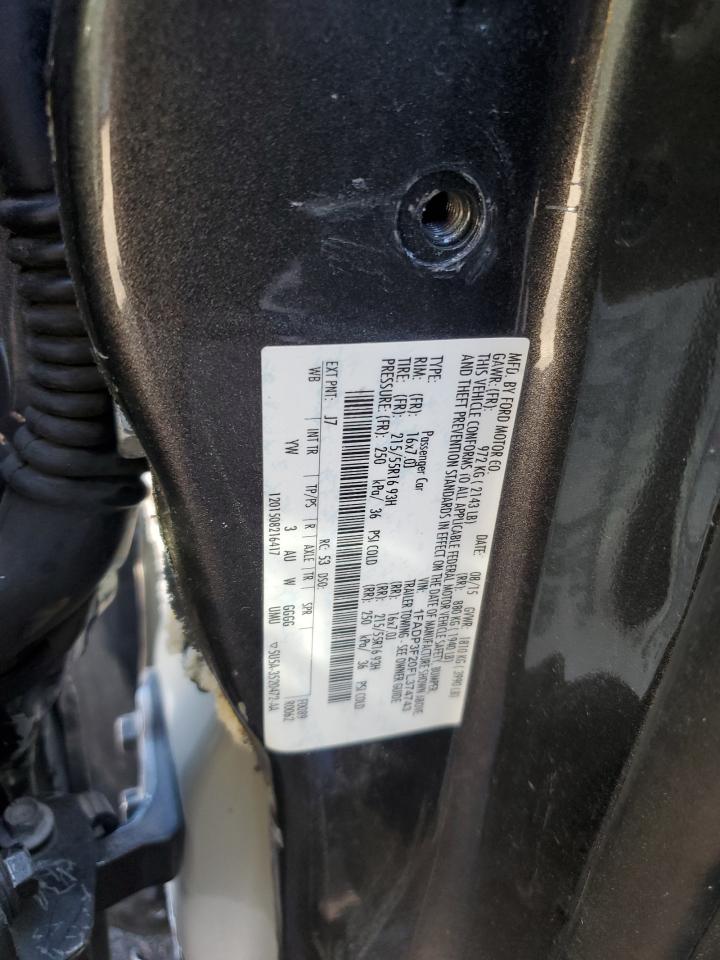 2015 Ford Focus Se VIN: 1FADP3F20FL374743 Lot: 85166095