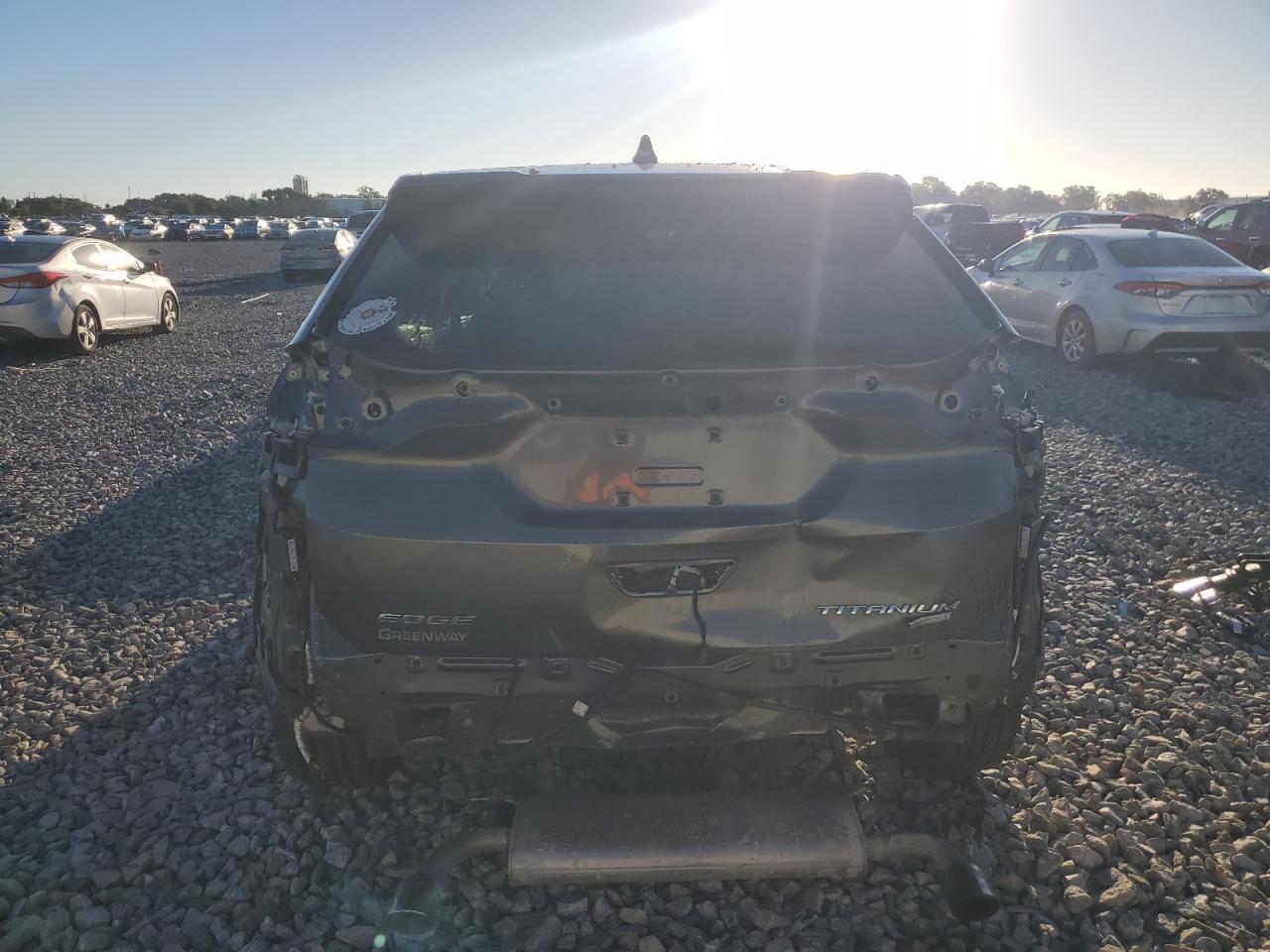 2016 Ford Edge Titanium VIN: 2FMPK3K95GBB15042 Lot: 86878665