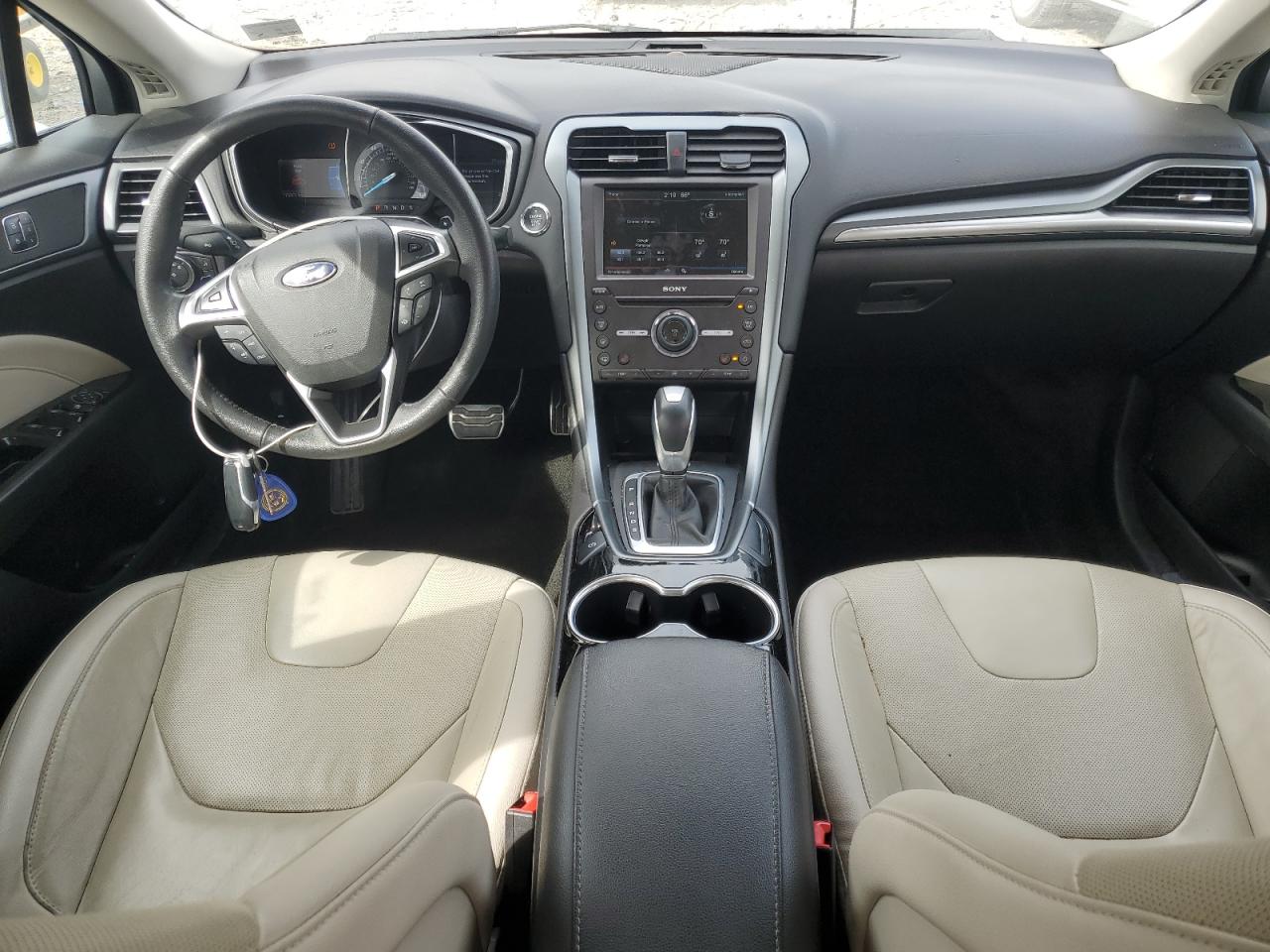 2016 Ford Fusion Titanium VIN: 3FA6P0K96GR390541 Lot: 82389205