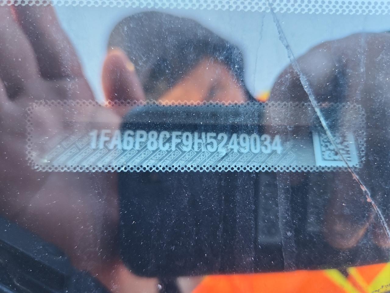 2017 Ford Mustang Gt VIN: 1FA6P8CF9H5249034 Lot: 87272755