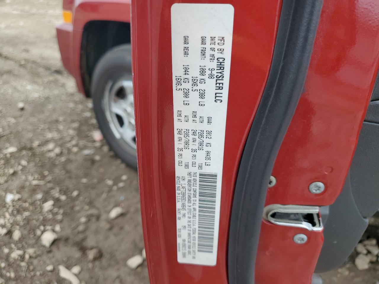 2009 Jeep Patriot VIN: 1J4FT28A69D140645 Lot: 82366045