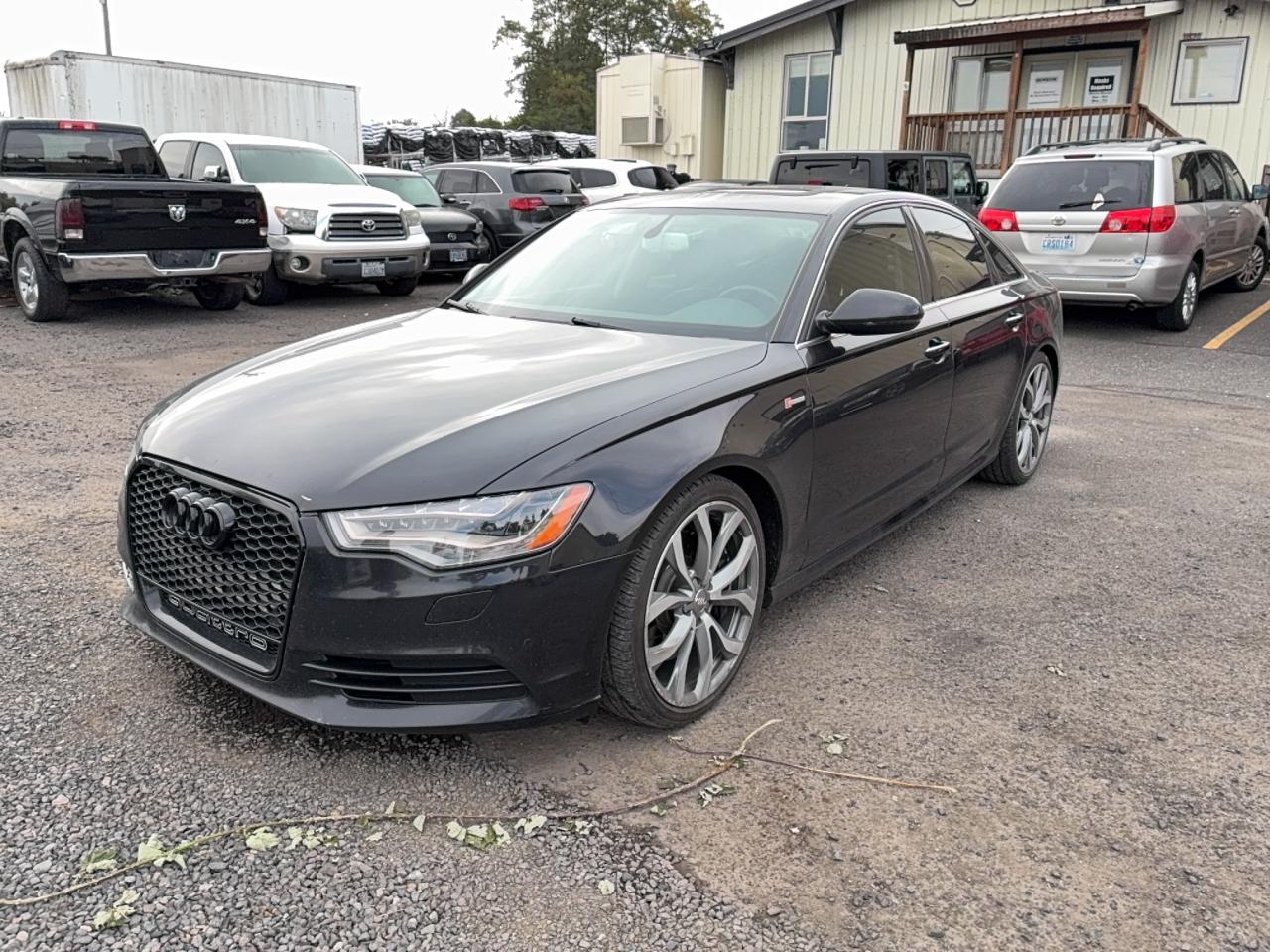 2012 Audi A6 Prestige black sedan gas WAUHGAFC2CN123342 photo #3