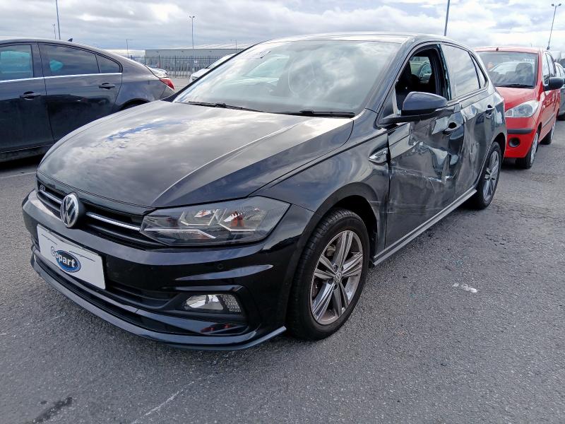 2019 VOLKSWAGEN POLO 1.0 TSI 115 R-LINE 5DR for sale at Copart CHESTER