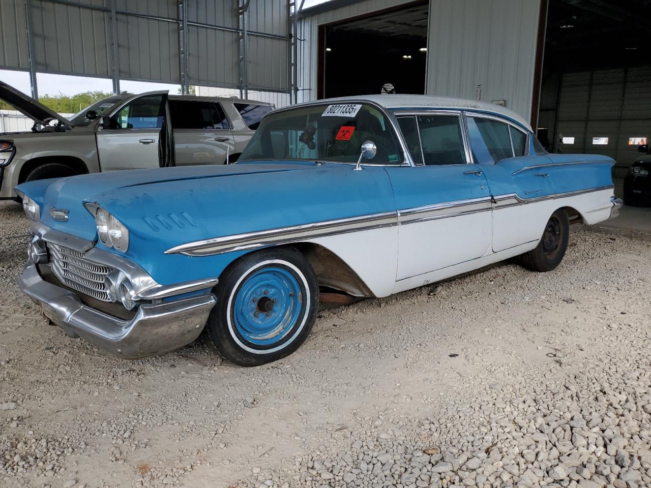 CHEVROLET BISCAYNE 1958. Lot# 80211335. VIN C58K143724. Photo 1