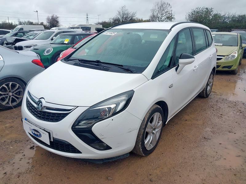 2015 VAUXHALL ZAFIRA 1.4T EXCLUSIV 5DR for sale at Copart BRISTOL