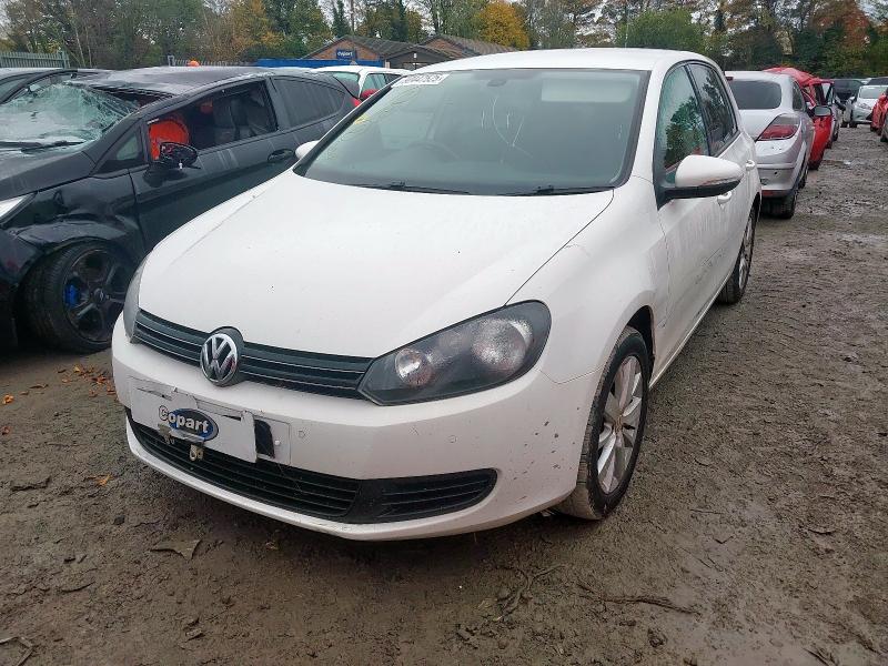 2012 VOLKSWAGEN GOLF 1.6 TDI 105 MATCH 5DR DSG for sale at Copart WOLVERHAMPTON