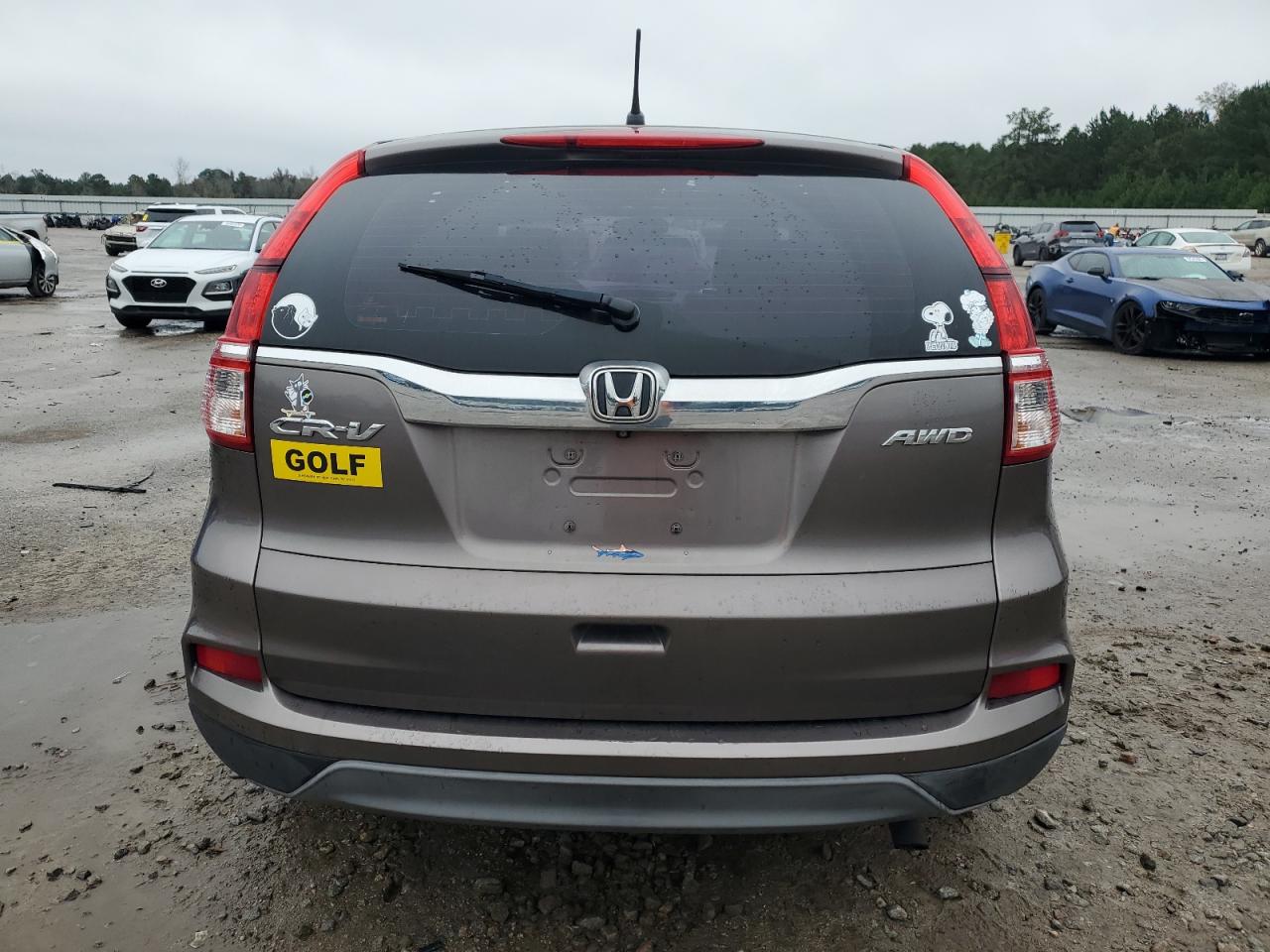 2015 Honda Cr-V Lx VIN: 5J6RM4H39FL026910 Lot: 85424785