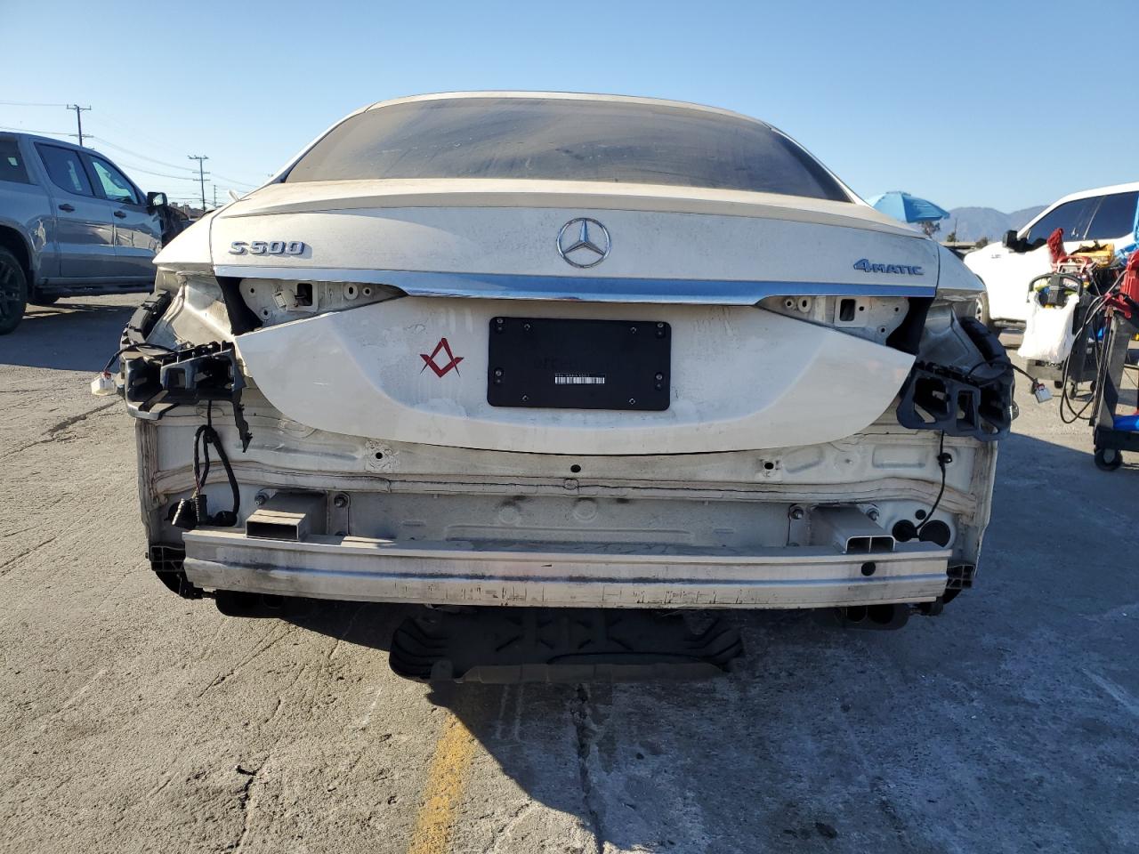 2022 Mercedes-Benz S 500 4Matic VIN: W1K6G6DB4NA102011 Lot: 86253215