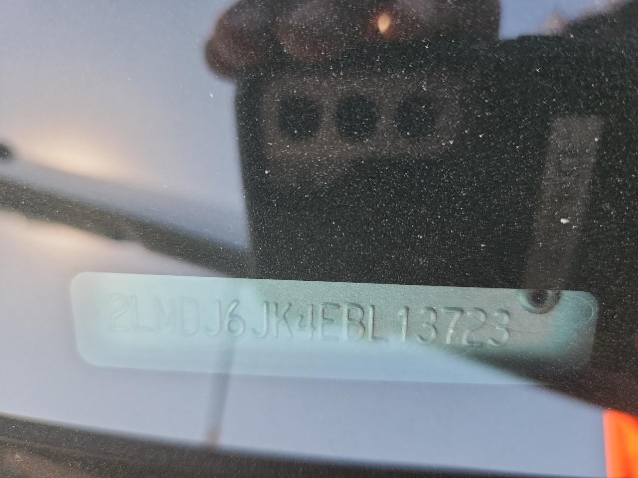 2014 Lincoln Mkx VIN: 2LMDJ6JK4EBL13723 Lot: 89470435