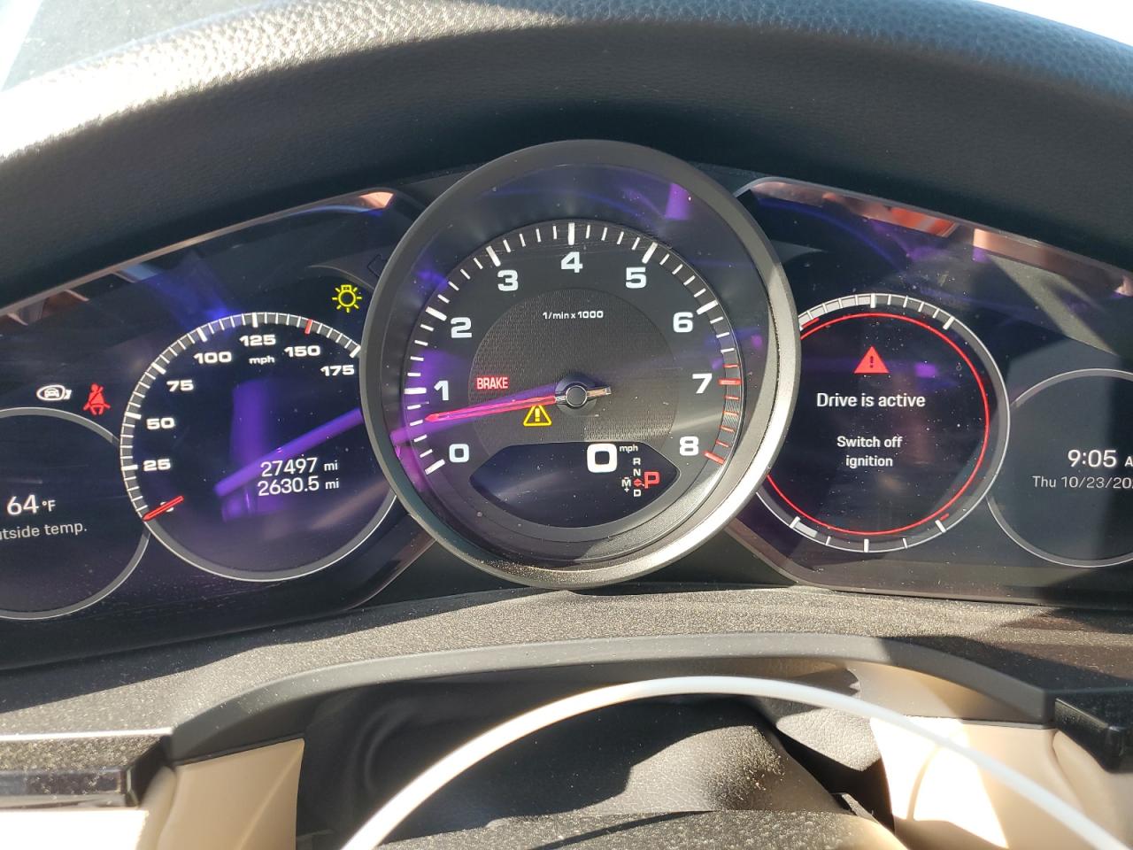 2023 Porsche Cayenne Base VIN: WP1AA2AY8PDA02095 Lot: 89853375