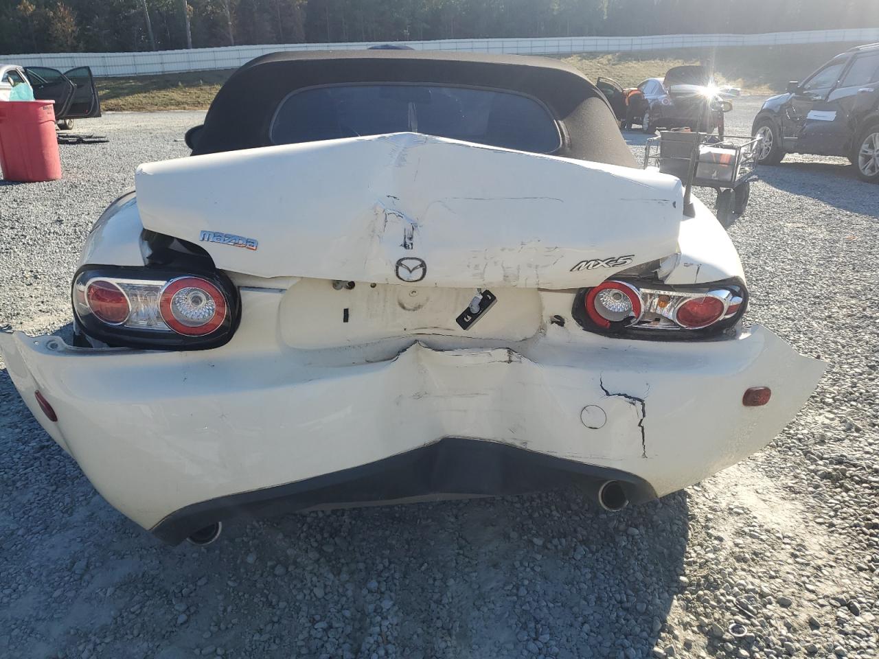 2008 Mazda Mx-5 Miata VIN: JM1NC25F280153691 Lot: 90892485