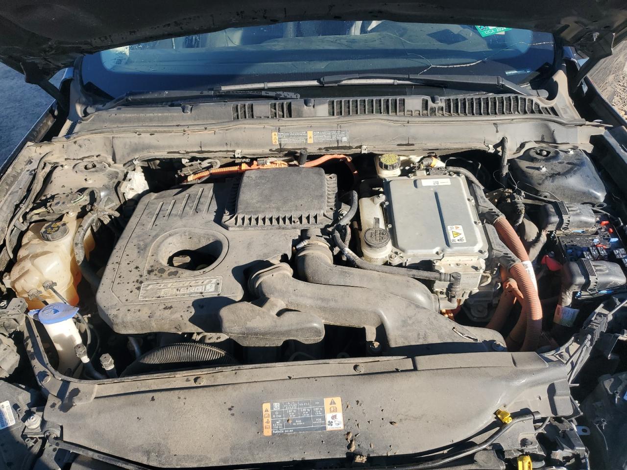 2014 Ford Fusion Titanium Phev VIN: 3FA6P0SU5ER395232 Lot: 86604775