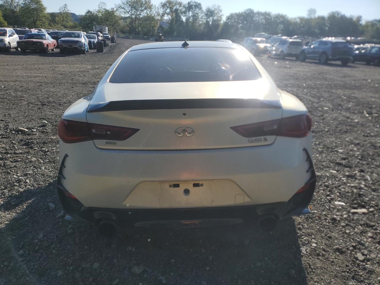 2022 Infiniti Q60 Red Sport 400 VIN: JN1FV7LL2NM680951 Lot: 84303235