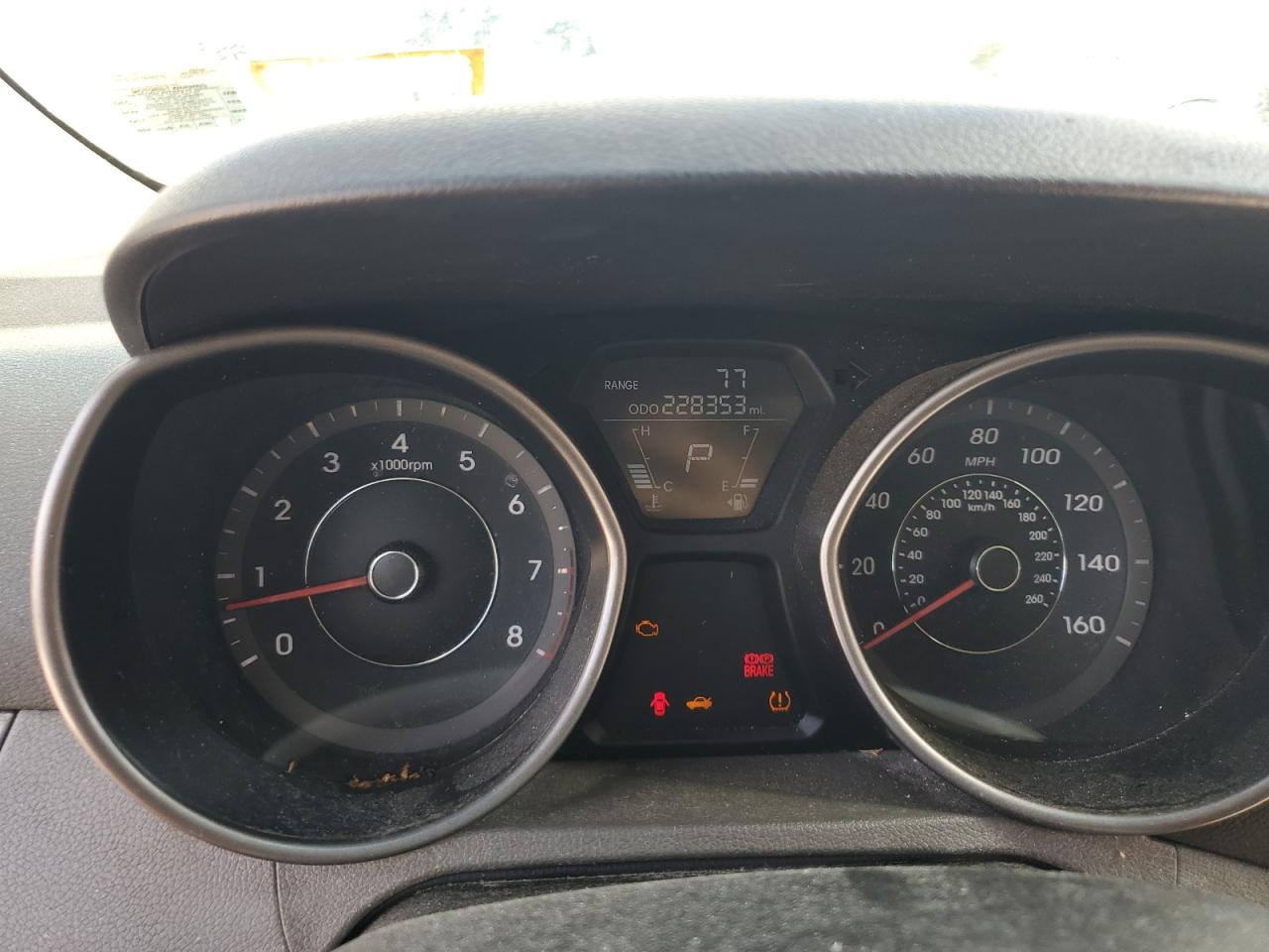 2012 Hyundai Elantra Gls VIN: 5NPDH4AE3CH147691 Lot: 82606065