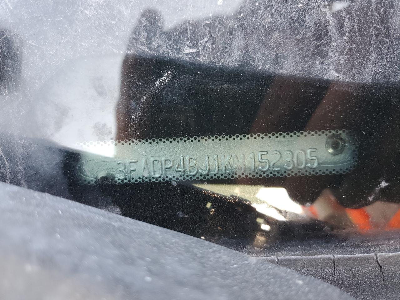 2019 Ford Fiesta Se VIN: 3FADP4BJ1KM152305 Lot: 82635455