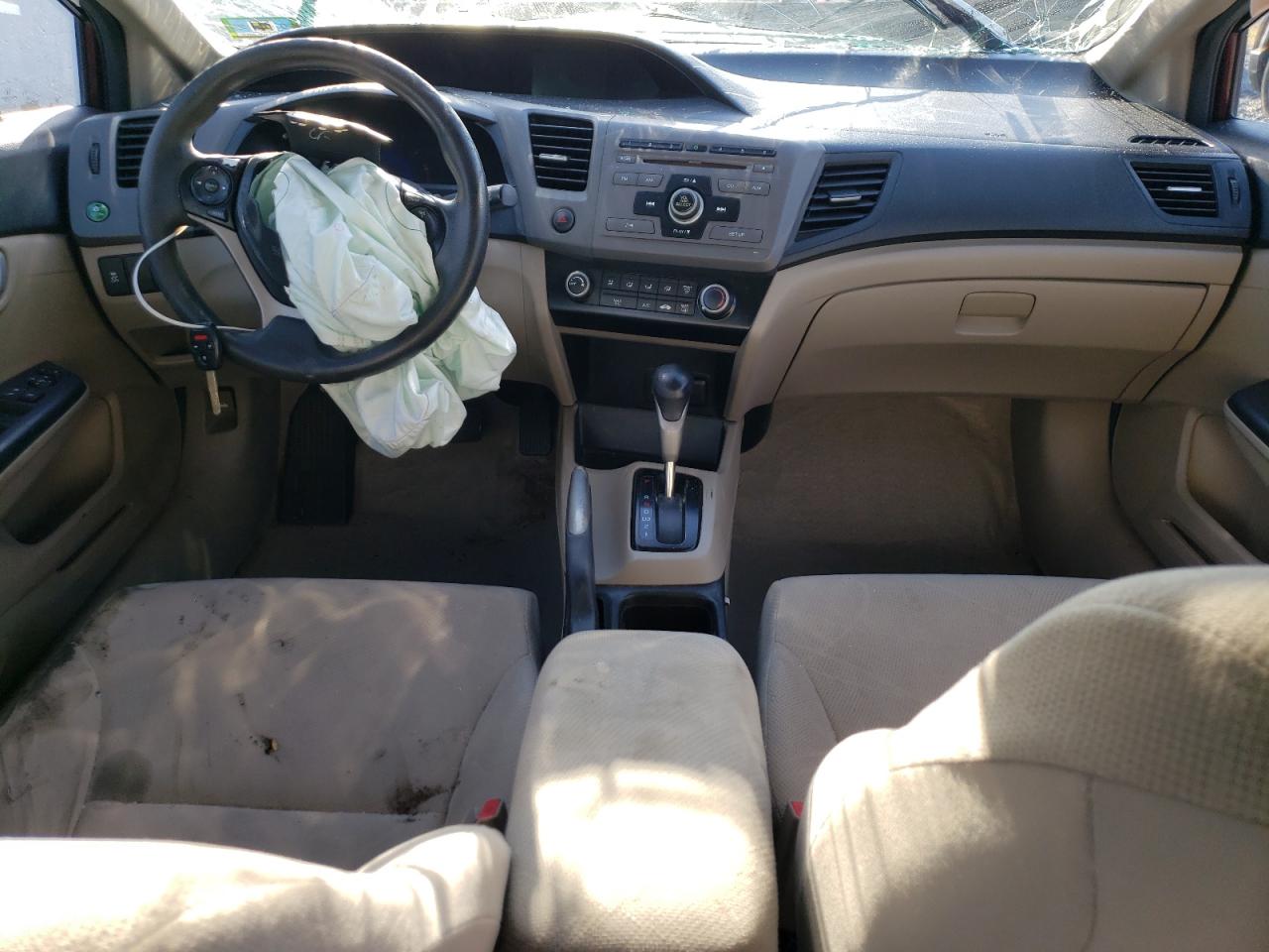 2012 Honda Civic Lx VIN: 19XFB2F50CE344345 Lot: 84922515