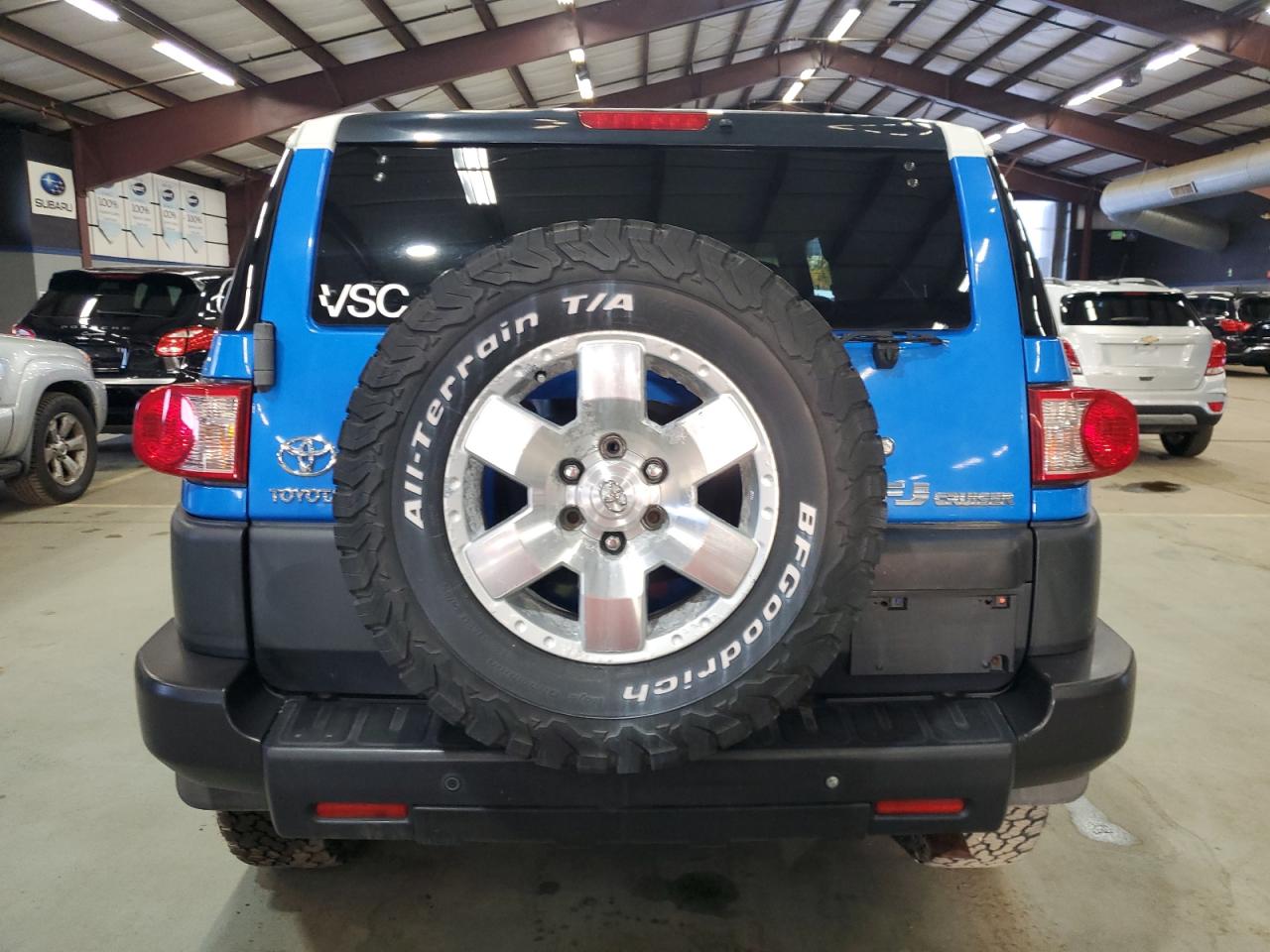 2007 Toyota Fj Cruiser VIN: JTEBU11F070092335 Lot: 89873195