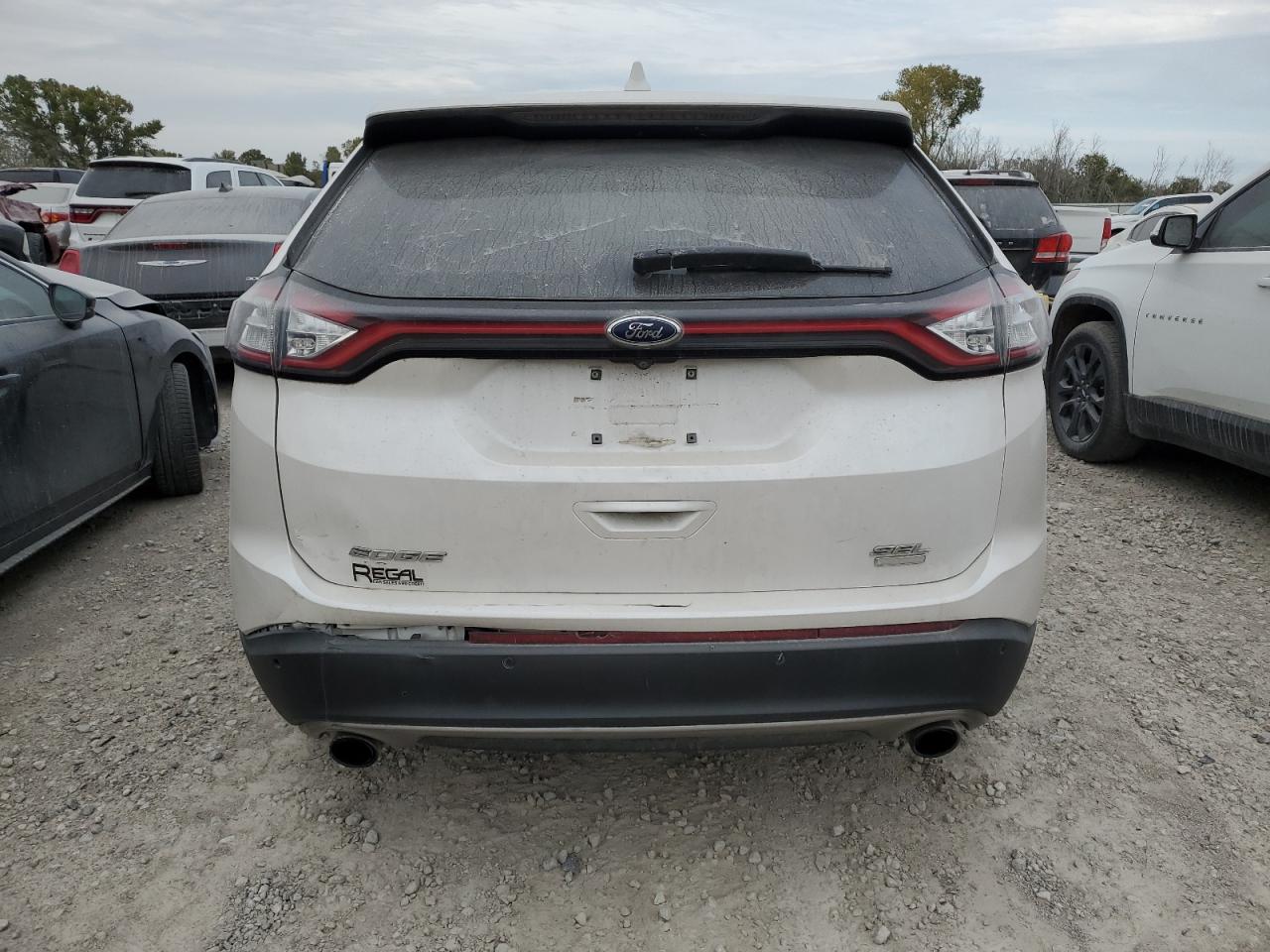 2018 Ford Edge Sel VIN: 2FMPK3J96JBC00299 Lot: 82651195