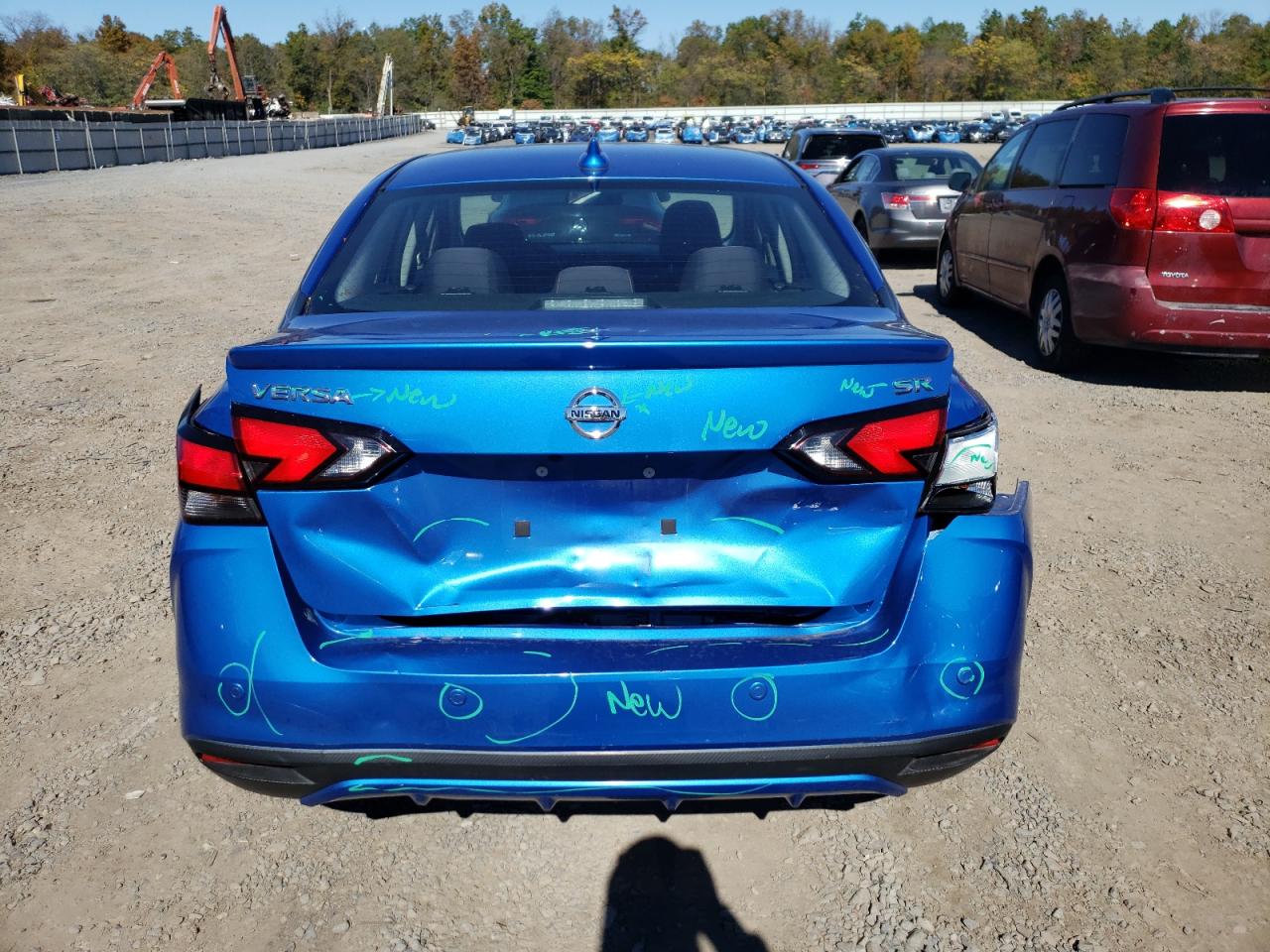 2022 Nissan Versa Sr VIN: 3N1CN8FV9NL863926 Lot: 86074895