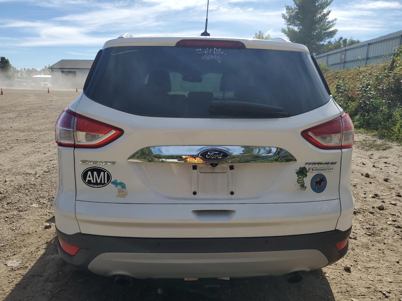 2014 Ford Escape Titanium VIN: 1FMCU0JX2EUB27096 Lot: 82204185