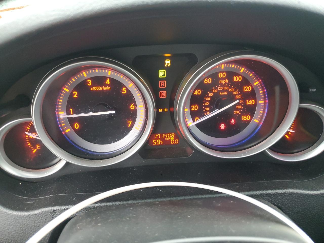 2009 Mazda 6 I VIN: 1YVHP82A095M38627 Lot: 84943325