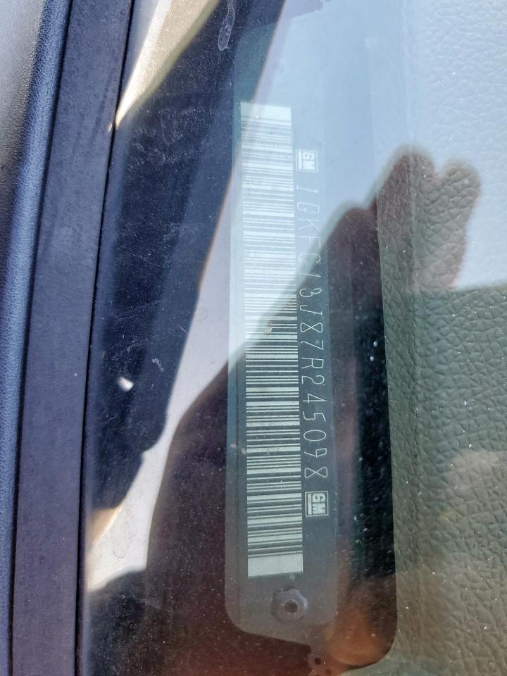 2007 GMC Yukon VIN: 1GKFC13J87R245098 Lot: 90101345