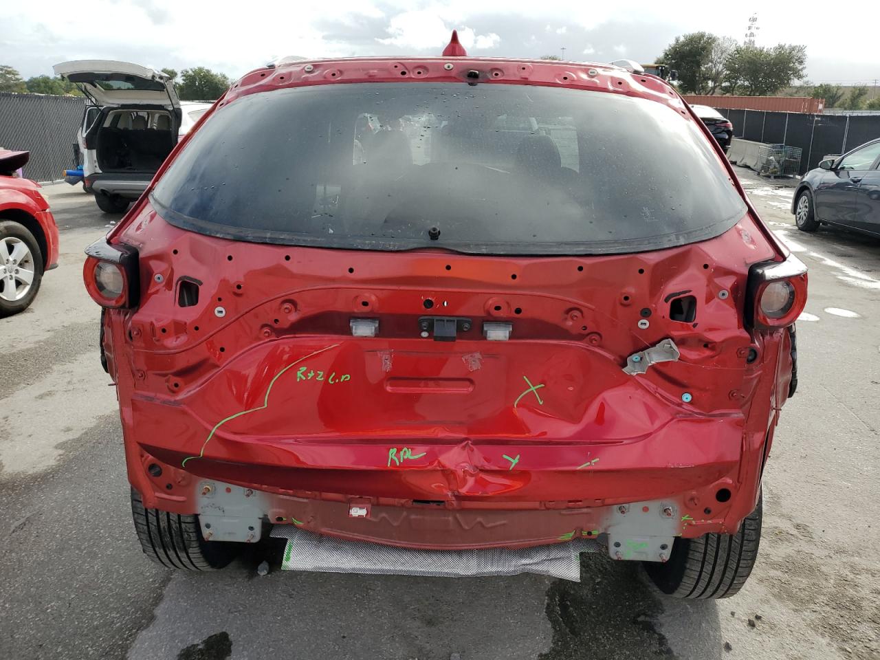 2020 Mazda Cx-5 Touring VIN: JM3KFACM1L0829831 Lot: 84927765