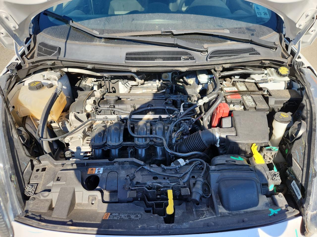 2017 Ford Fiesta S VIN: 3FADP4AJ5HM125893 Lot: 82258305