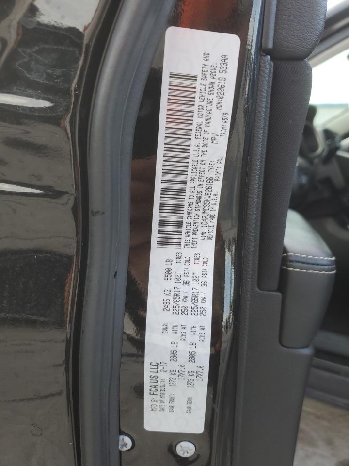 2017 Jeep Cherokee Latitude VIN: 1C4PJMCS5HW626166 Lot: 81584275