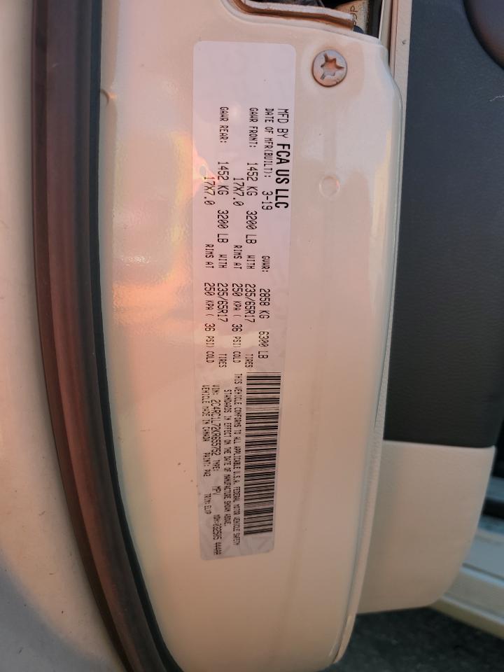 2019 Chrysler Pacifica Hybrid Touring L VIN: 2C4RC1L72KR655752 Lot: 87048815