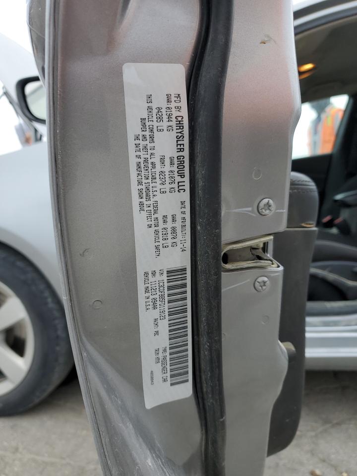 2015 Dodge Dart Sxt VIN: 1C3CDFBB5FD119123 Lot: 85372015