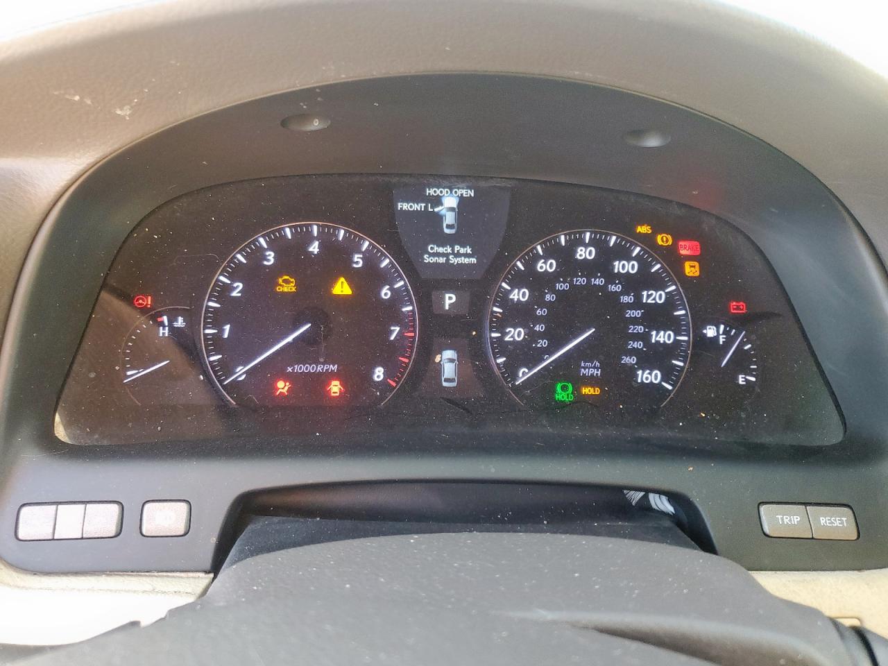 2012 Lexus Ls 460 VIN: JTHBL5EF3C5109374 Lot: 85500935