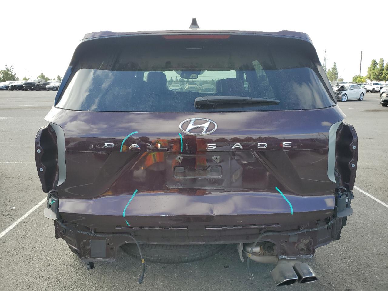 2021 Hyundai Palisade Limited VIN: KM8R54HE2MU226390 Lot: 81965945