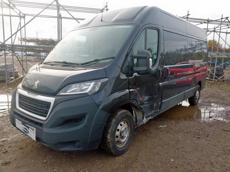 2018 PEUGEOT BOXER 2.0 BLUEHDI H2 PROFESSIONAL VAN 130PS for sale at Copart ROCHFORD