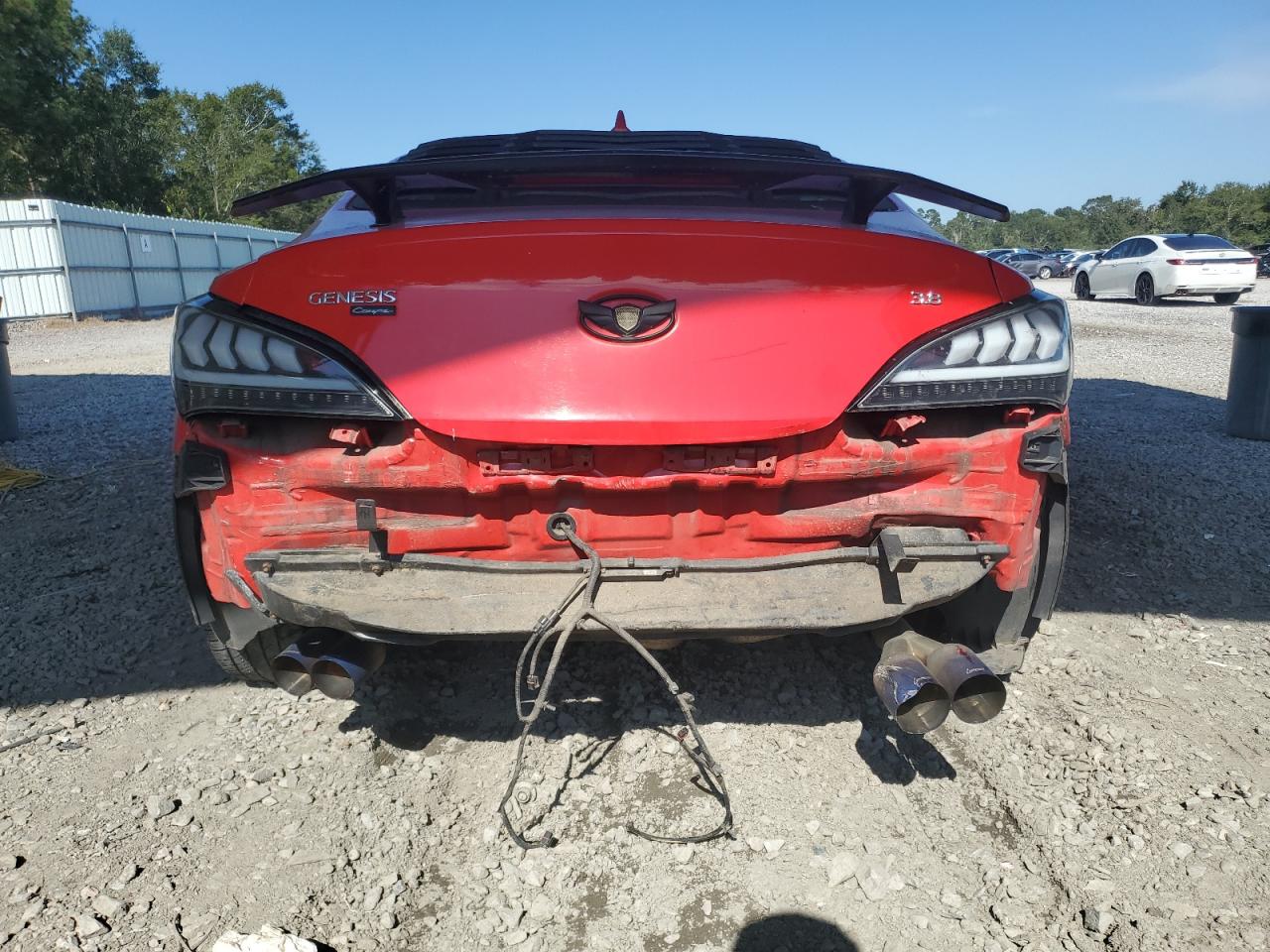 2011 Hyundai Genesis Coupe 3.8L VIN: KMHHU6KH9BU063604 Lot: 71160445