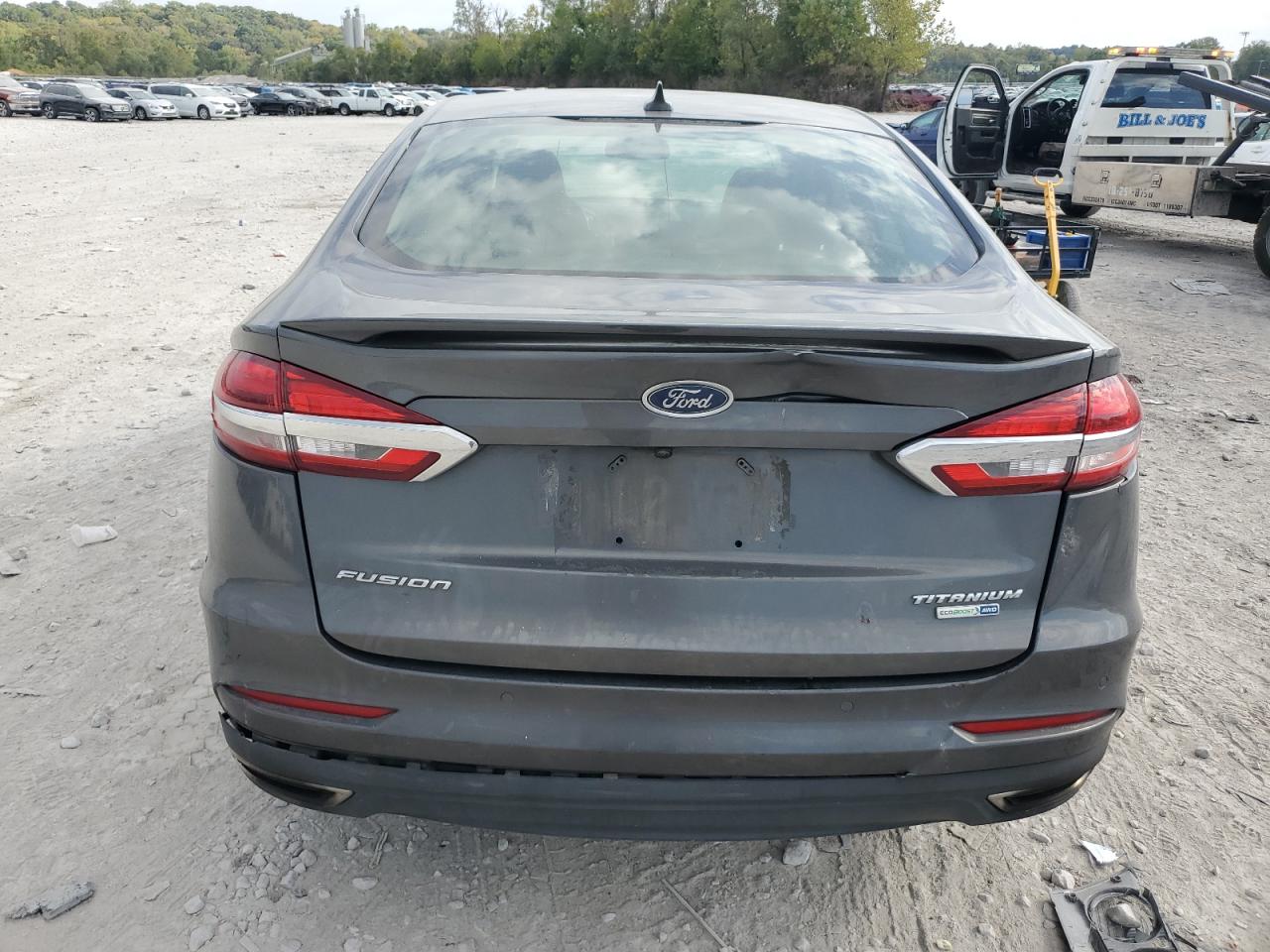 2019 Ford Fusion Titanium VIN: 3FA6P0D90KR123983 Lot: 85647345