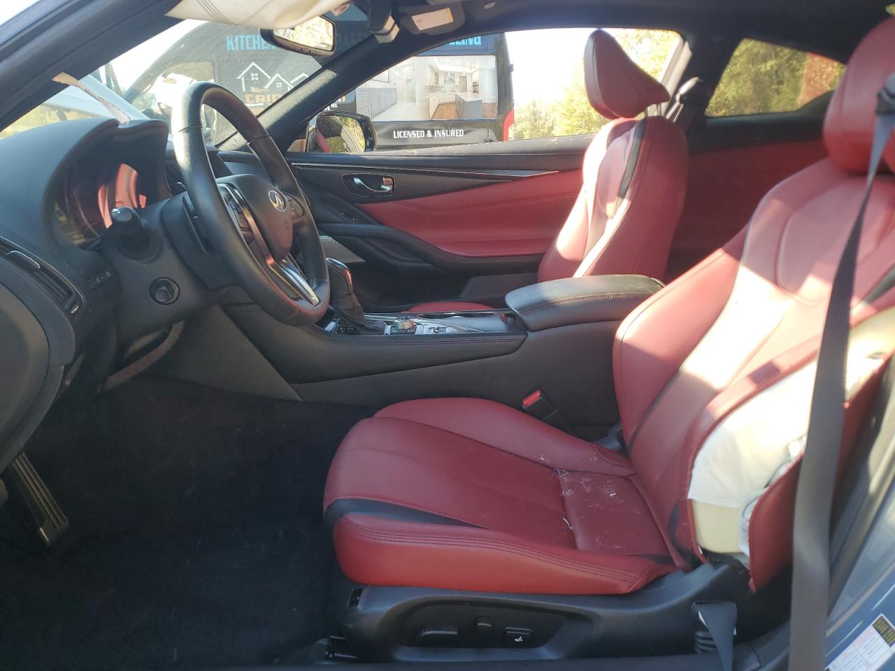 2022 Infiniti Q60 Red Sport 400 VIN: JN1FV7LL2NM680951 Lot: 84303235