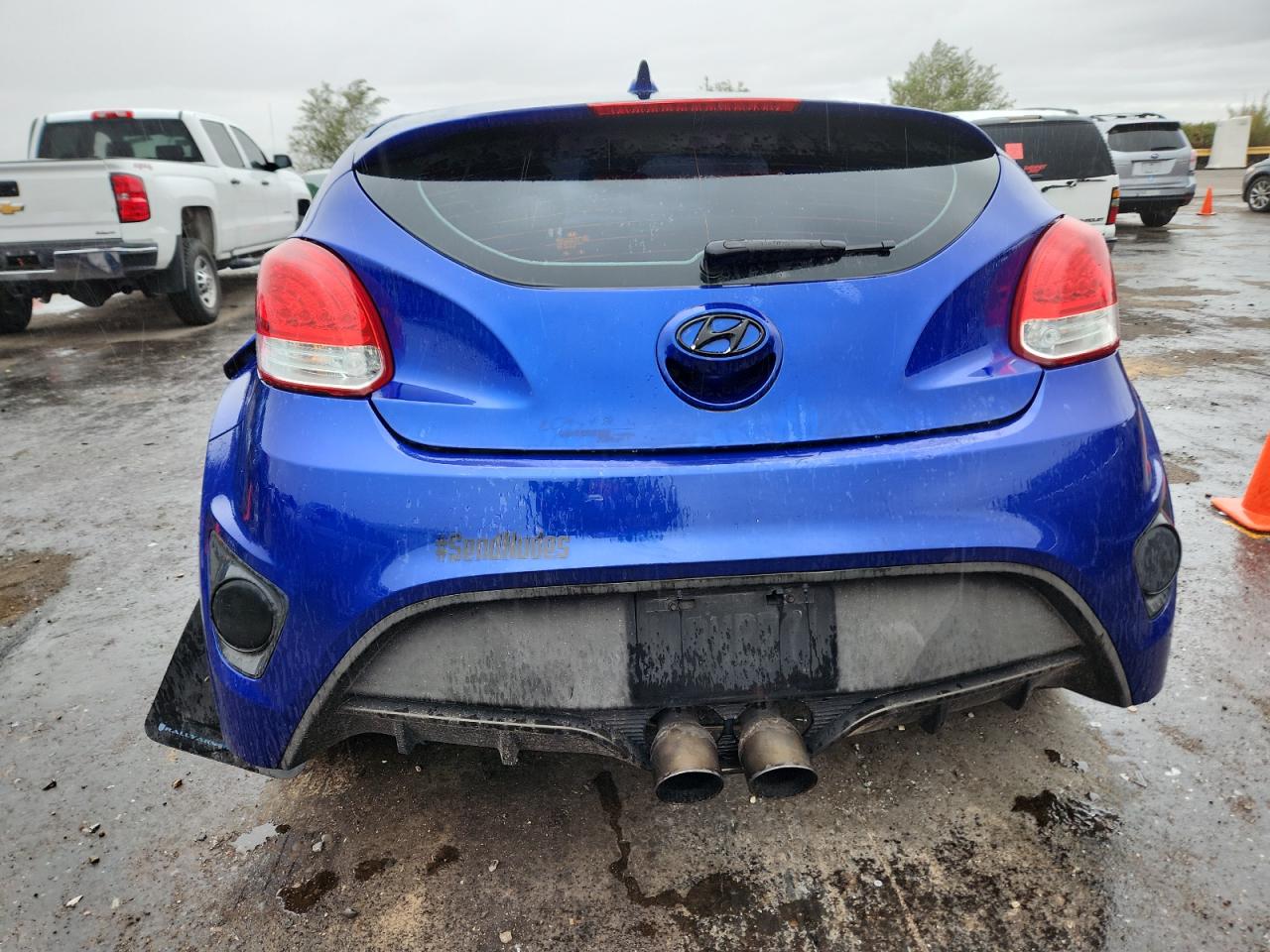 2013 Hyundai Veloster Turbo VIN: KMHTC6AE1DU174803 Lot: 86496665