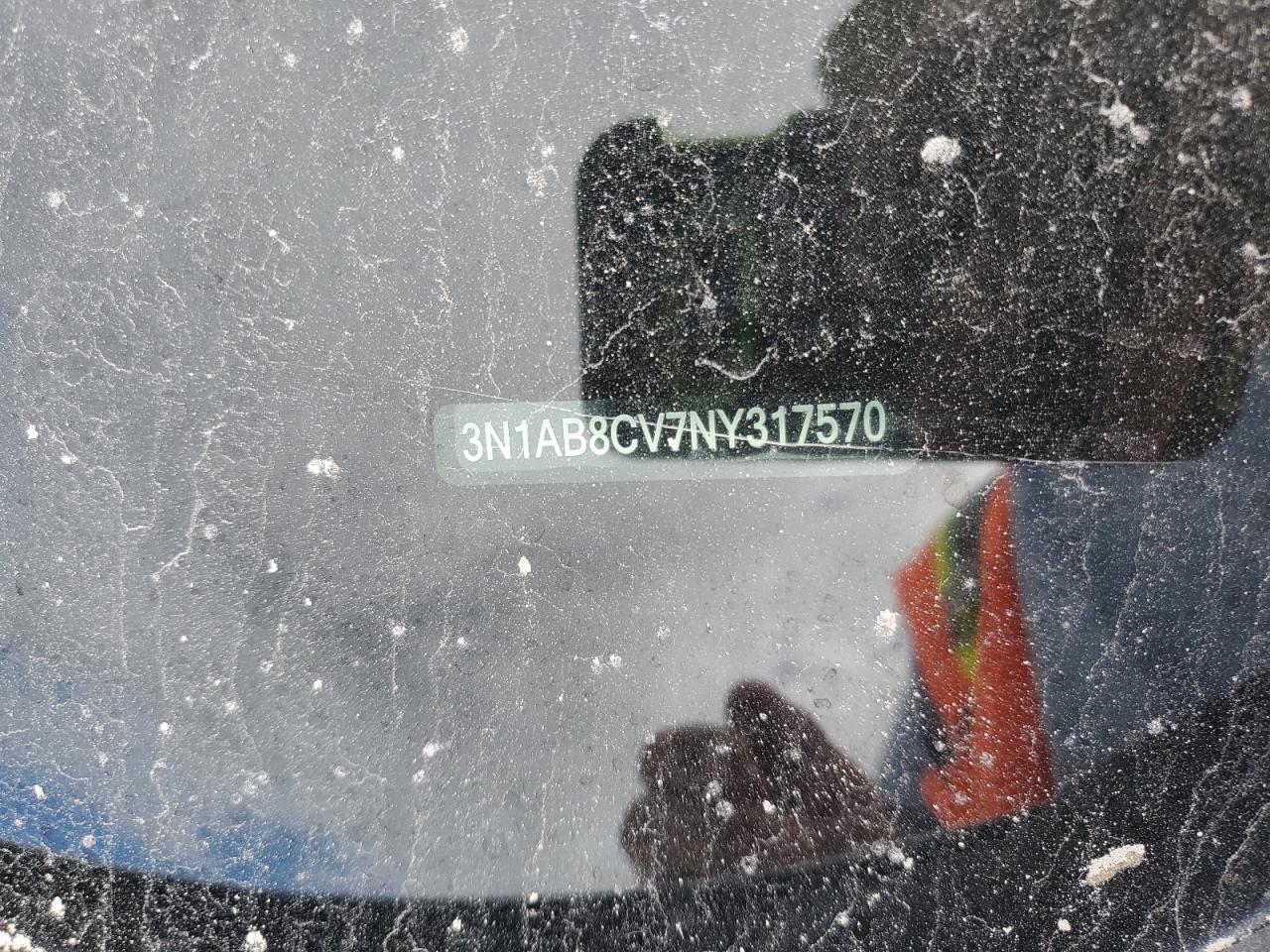 2022 Nissan Sentra Sv VIN: 3N1AB8CV7NY317570 Lot: 84956905