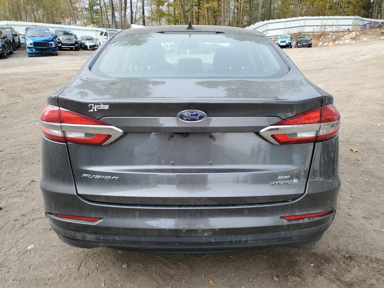 2019 Ford Fusion Se VIN: 3FA6P0LU4KR191693 Lot: 86503795