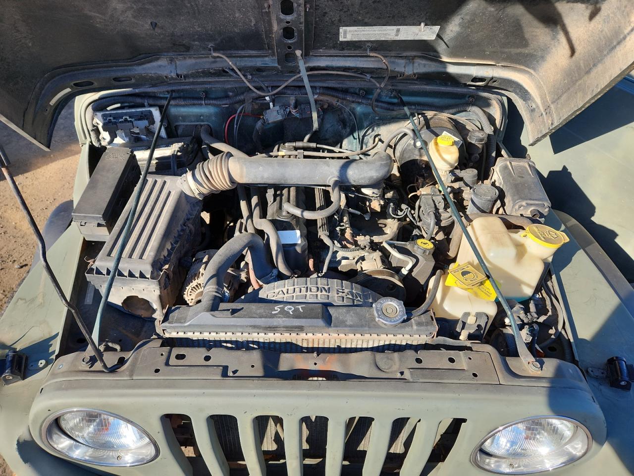 2001 Jeep Wrangler / Tj Sport VIN: 1J4FA49S41P361740 Lot: 87027945