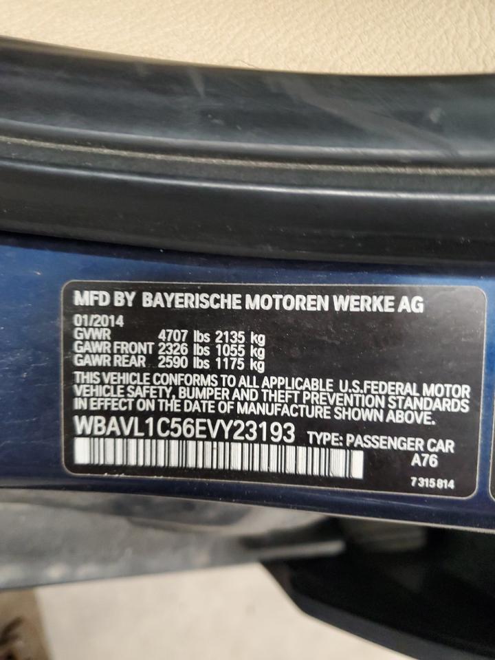 2014 BMW X1 xDrive28I VIN: WBAVL1C56EVY23193 Lot: 90803215