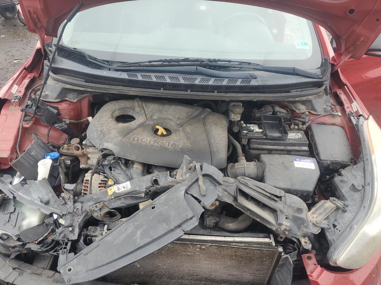 2012 Hyundai Elantra Gls VIN: KMHDH4AE2CU274773 Lot: 86615715