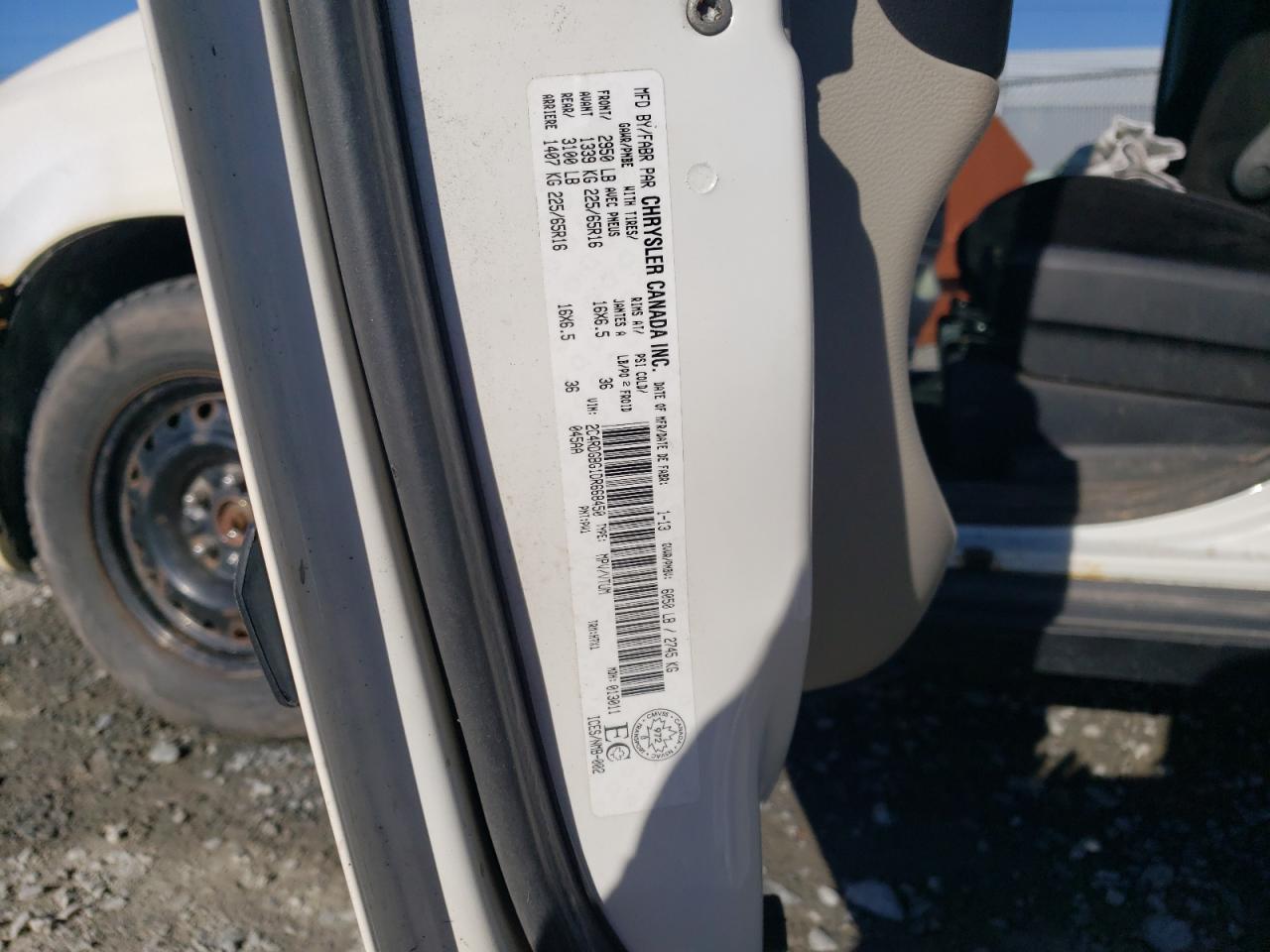 2013 Dodge Grand Caravan Se VIN: 2C4RDGBG1DR668450 Lot: 84417195
