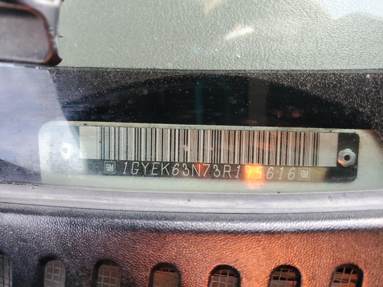 2003 Cadillac Escalade Luxury VIN: 1GYEK63N73R195616 Lot: 85702005